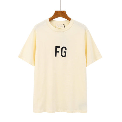 Unisex Essentials Fg Letter Print T-Shirt