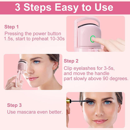 Portable Electric Eyelash Curler