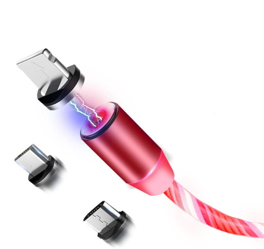 Magnetic Flowing Light Data Cable