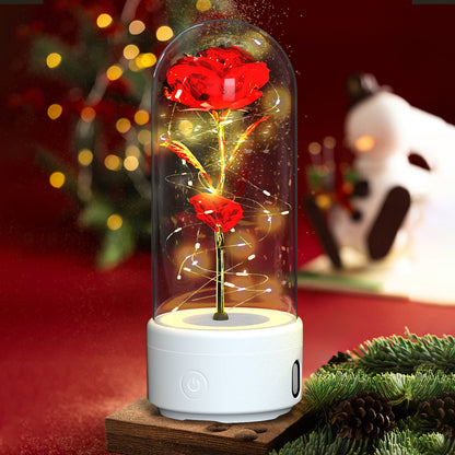 2-in-1 Rose LED Speaker