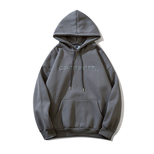 Unisex Casual Hooded Sweatshirt Jacket