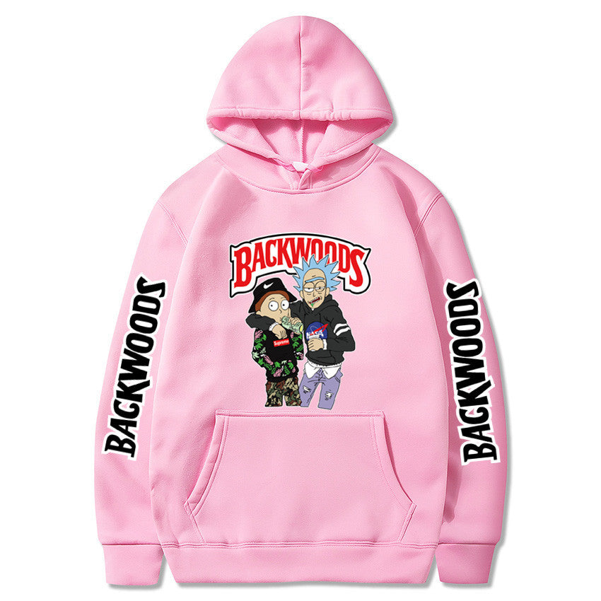 Unisex Backwoods Lettering Hoodie