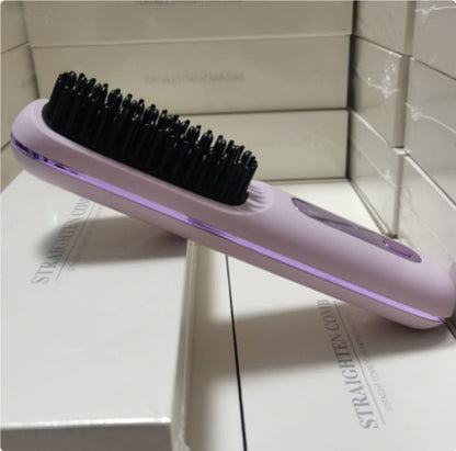 2-in-1 Wireless Hair Straightener